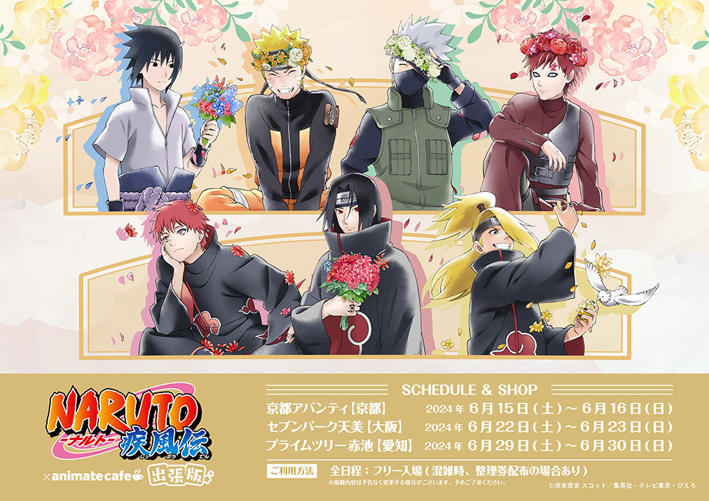 NARUTO-ナルト- 疾風伝 | コラボ作品 | 人気アニメ・ゲーム作品の