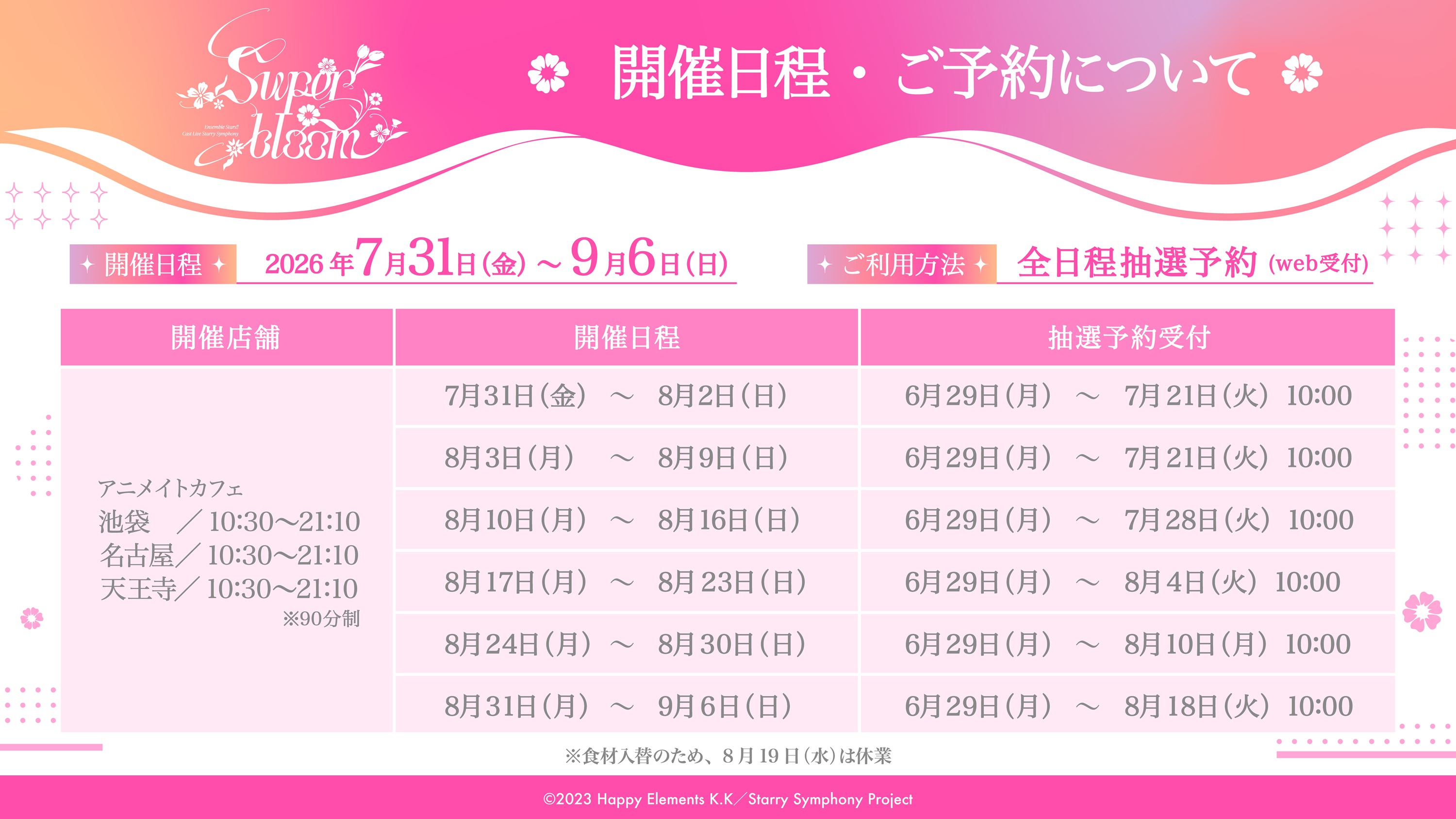Ensemble Stars!! Cast Live Starry Symphony - Superbloom - | コラボ
